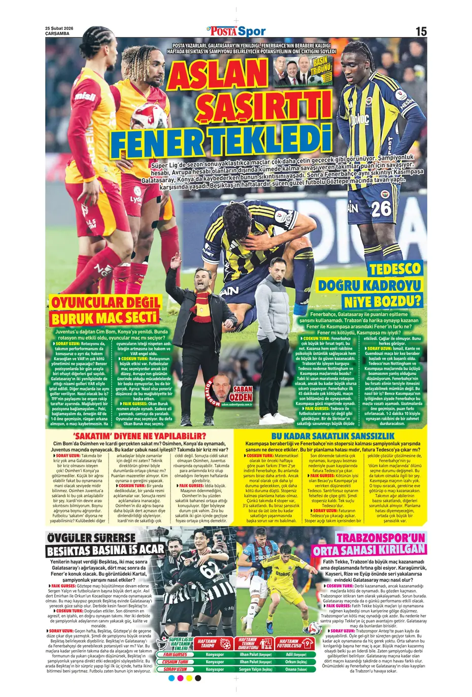 "Fenerbahçe'de Vedat Muriqi sürprizi yaşanıyor" | Sporun manşetleri - 20