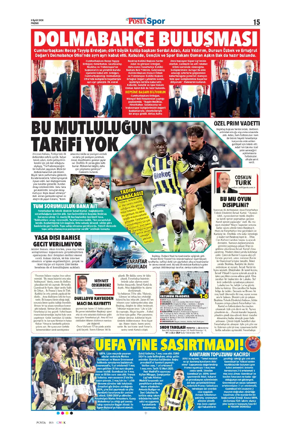 "Kadıköy'ün kralı Kartal" | Sporun manşetleri - 14 "Kadıköy'ün kralı Kartal" | Sporun manşetleri - 14
