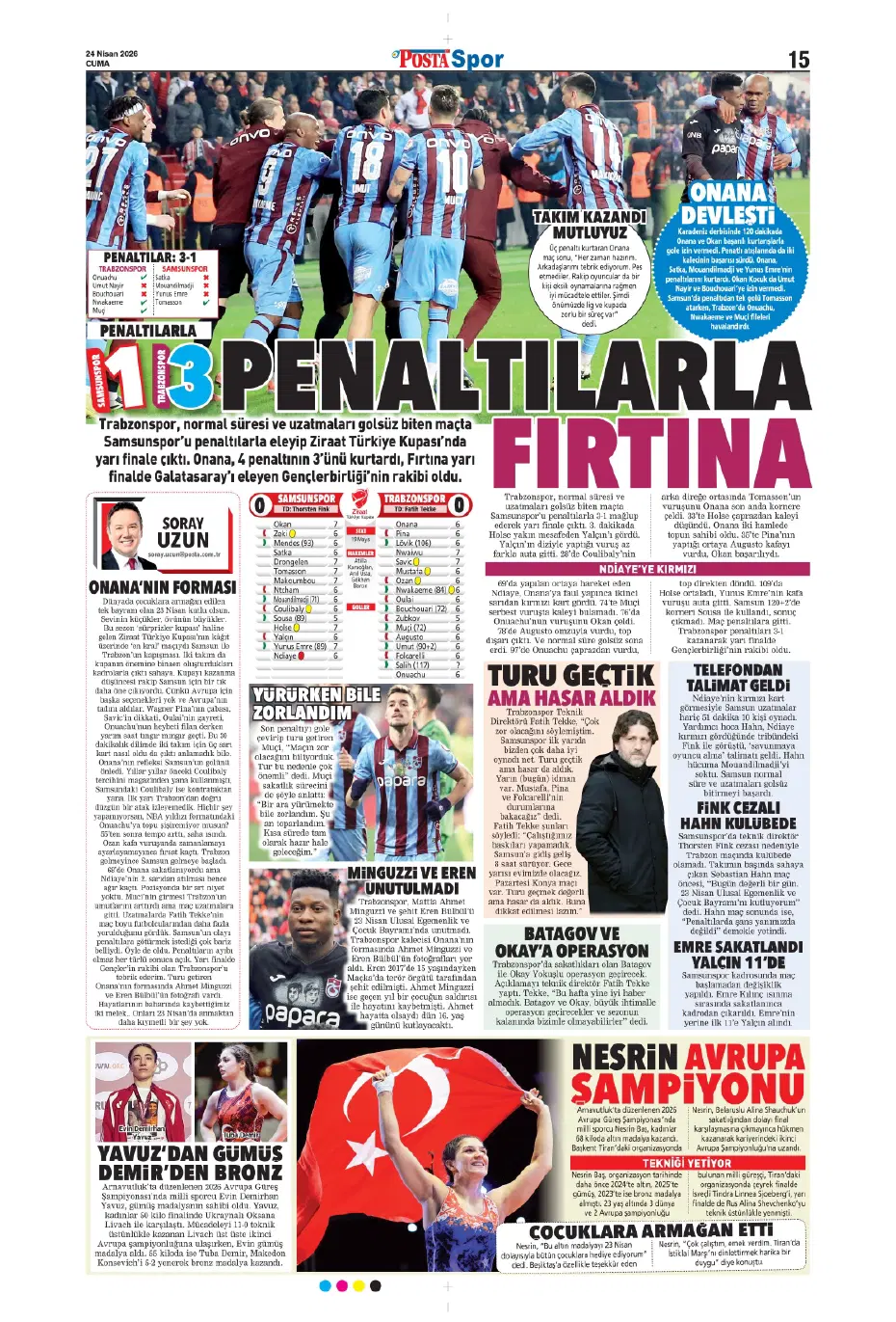 Ve Osimhen için kritik gün geldi çattı | Sporun manşetleri - 21