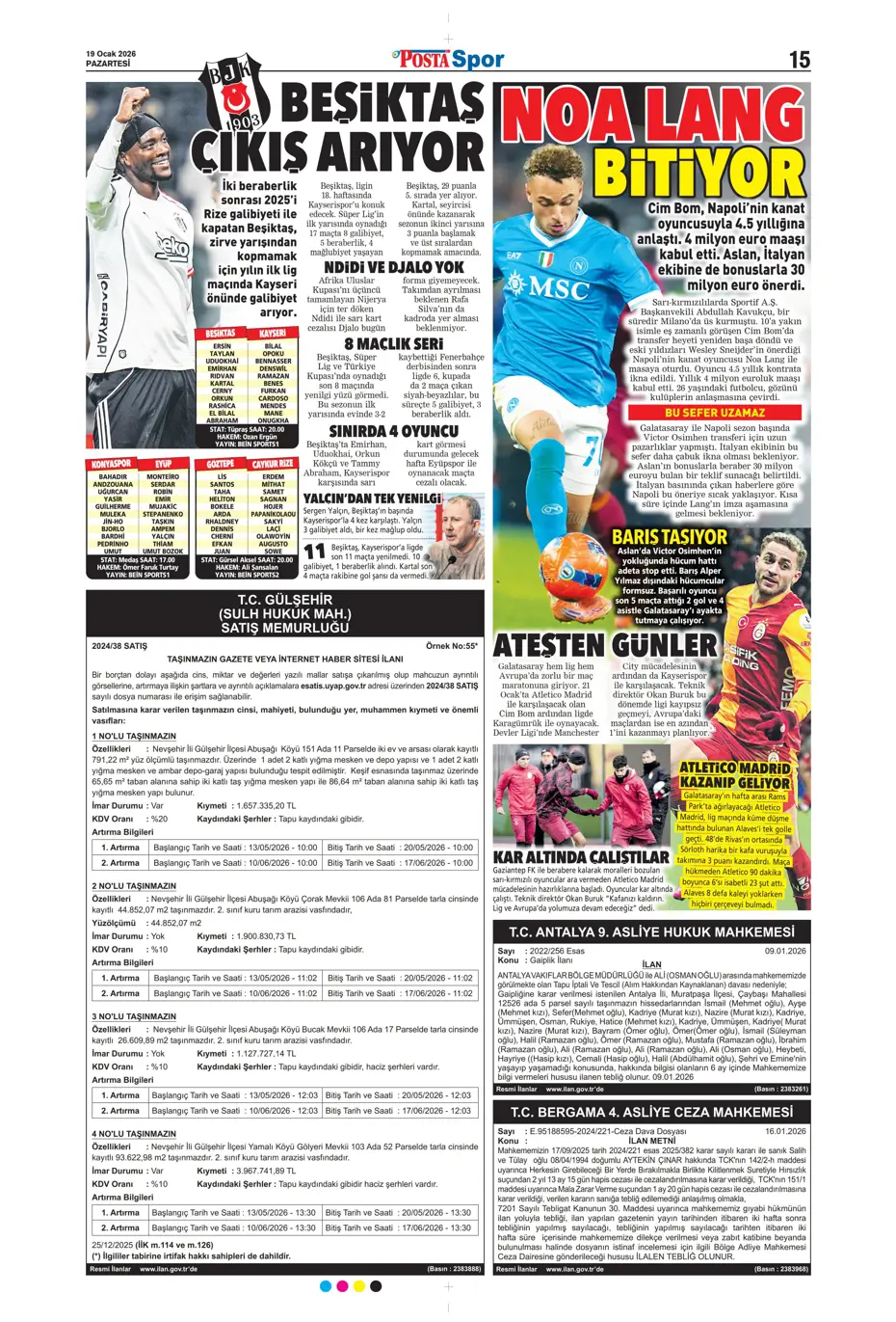 "Sonunda Maestro bombası patlıyor" | Sporun manşetleri - 33