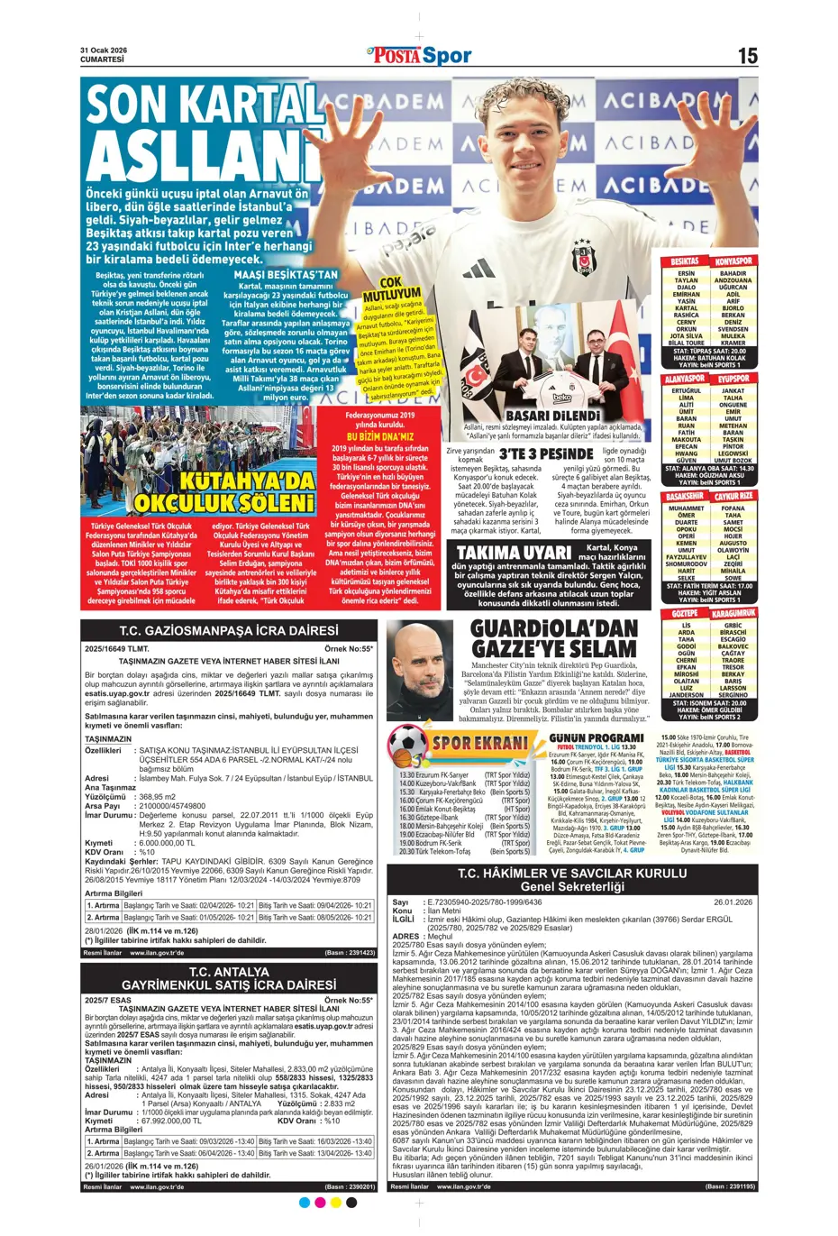 "Lookman, Fenerbahçe'de" | Sporun manşetleri - 18