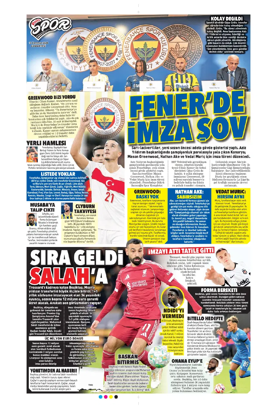 Ve Onuachu'nun bonservisi belli oldu! Fenerbahçe... | Sporun manşetleri - 14