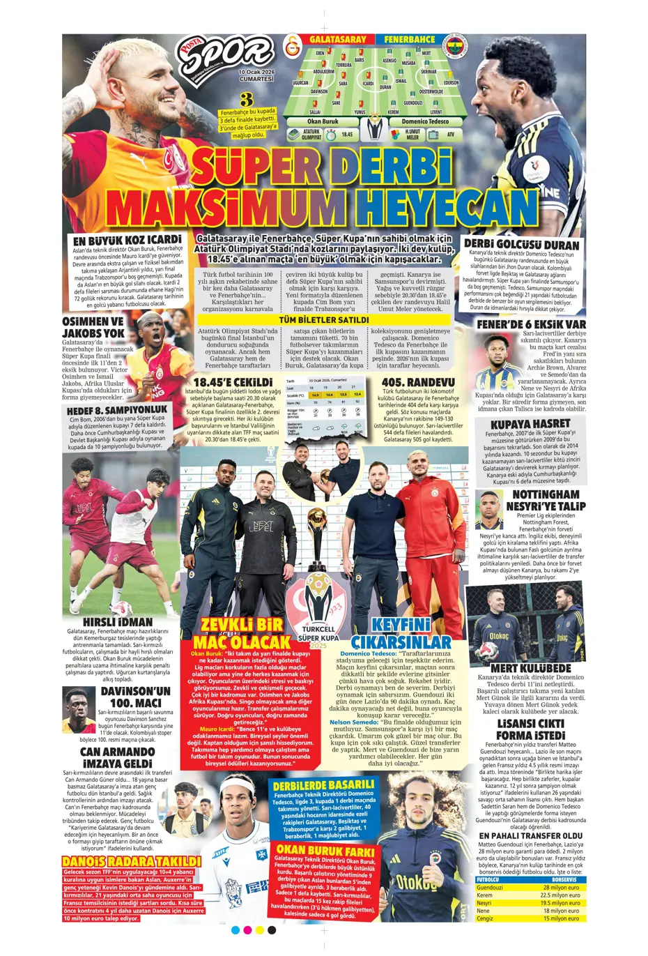 "Ve Lookman'la anlaşma tamam: İşte "Evet" dediği rakam" | Sporun manşetleri - 17