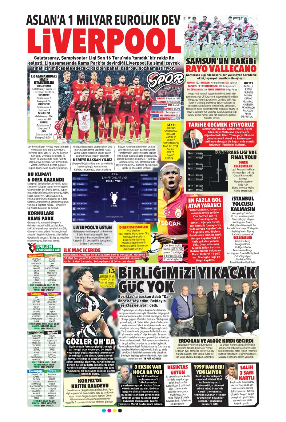 "İsmail Yüksek'e İngiliz takibi" | Sporun manşetleri - 28