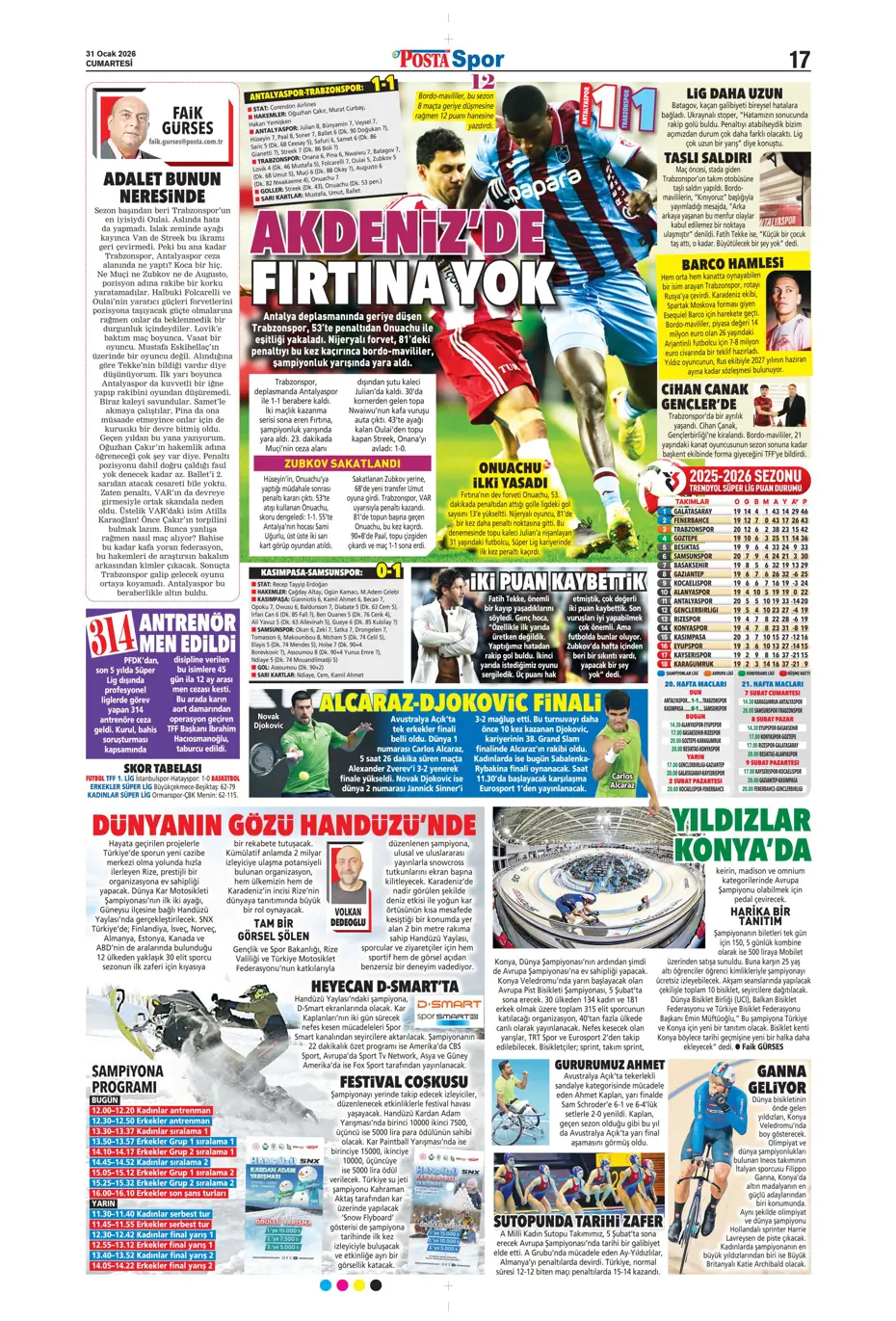 "Lookman, Fenerbahçe'de" | Sporun manşetleri - 10