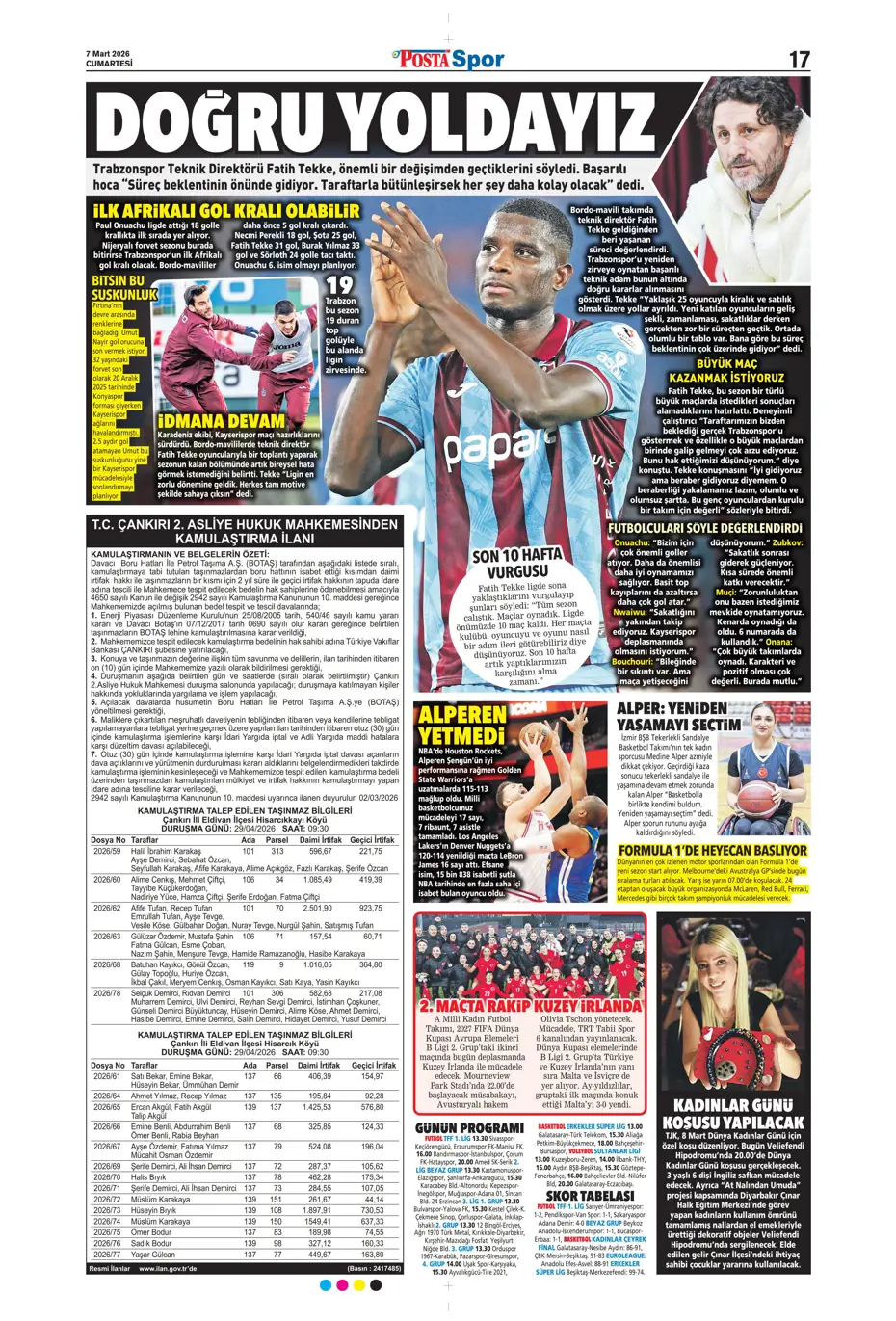 "Tedesco'ya Alman ve İtalyan markajı" | Sporun manşetleri - 15