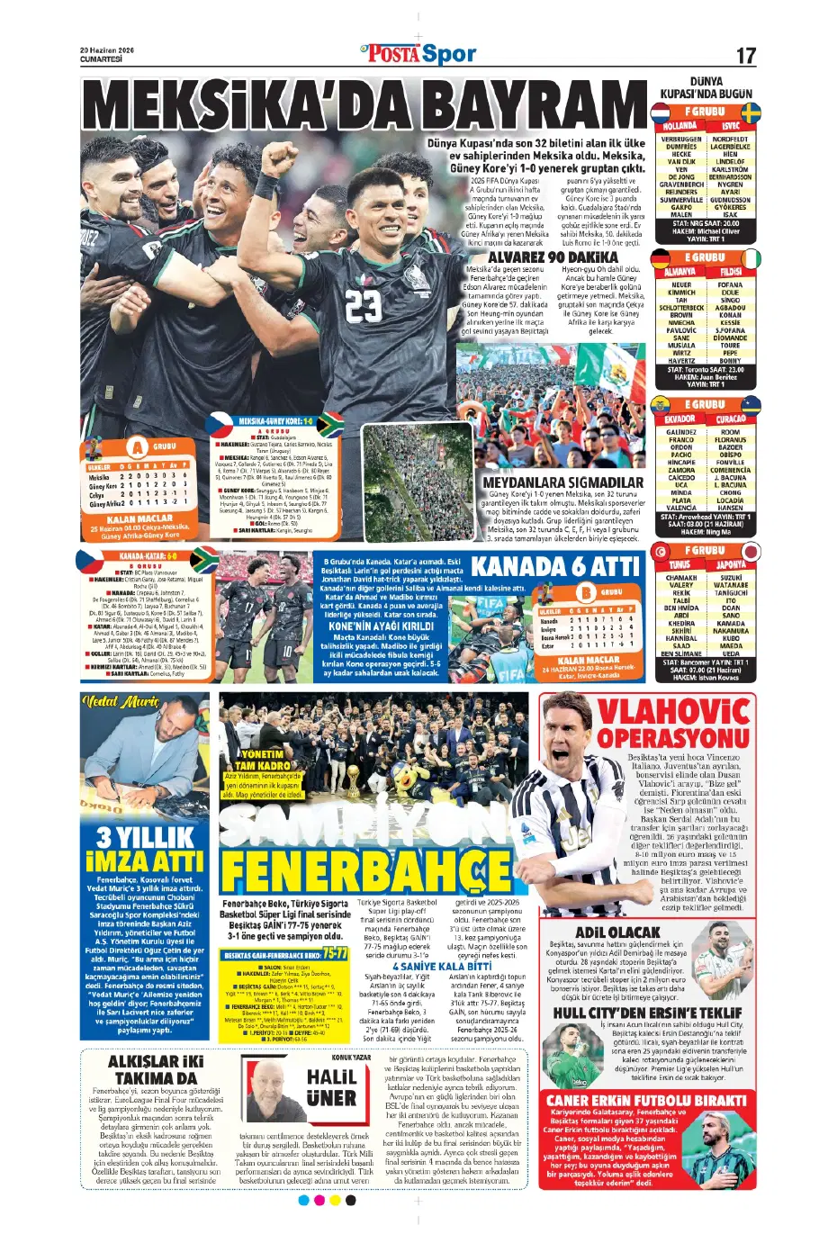 Ve Fenerbahçe için İstanbul'da! Fransız yıldızı Oğuz Çetin izledi, İsmail Kartal onayladı | Sporun manşetleri - 13