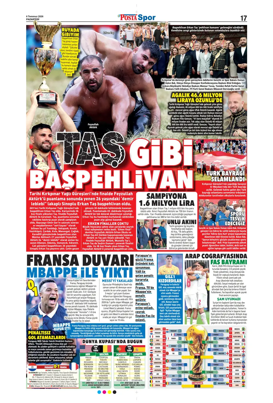 "Ve Greenwood, Fenerbahçe'de" | Sporun manşetleri - 11