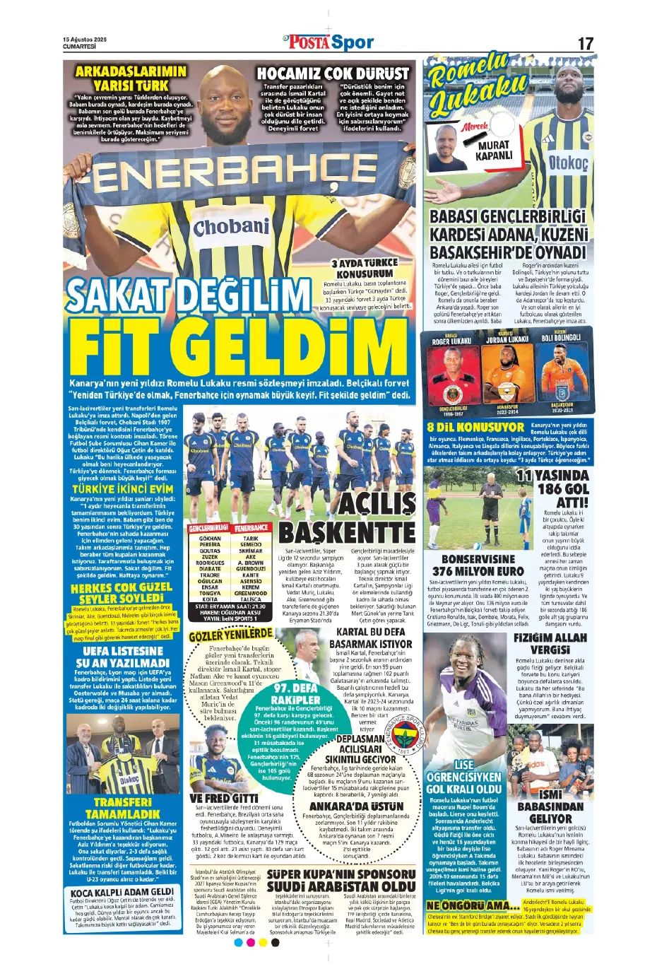 "Darwin Nunez geliyor" | Sporun manşetleri - 13 "Darwin Nunez geliyor" | Sporun manşetleri - 13