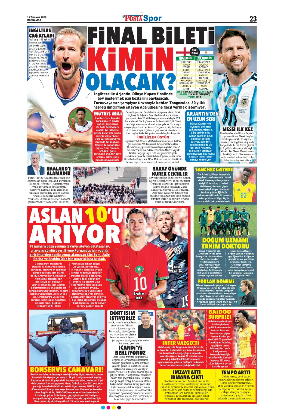 "Sıra geldi Rashford'a" | Sporun manşetleri - 19