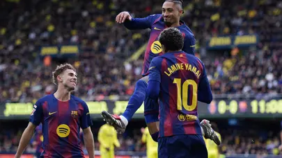 Barcelona'yı Villarreal de durduramadı: 8'de 8 yaptılar