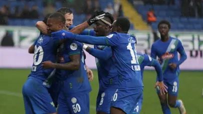 Rizespor'dan Süper Lig'de 4 maç sonra 3 puan