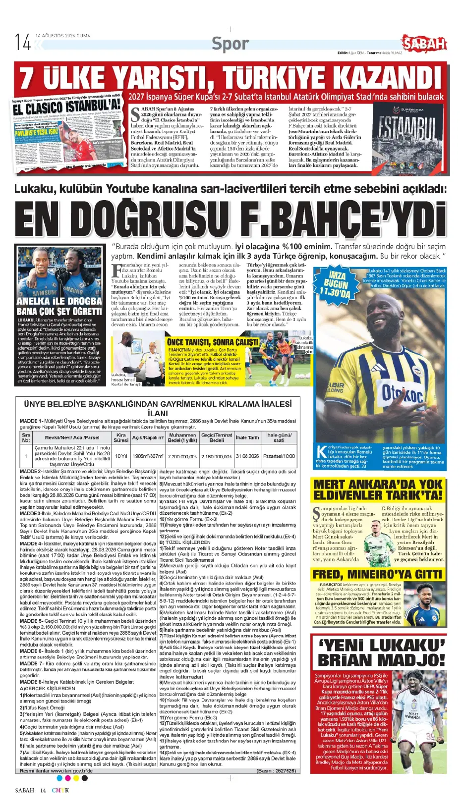 Orkun Kökçü'nün kankası Beşiktaş'a geliyor | Sporun manşetleri - 5