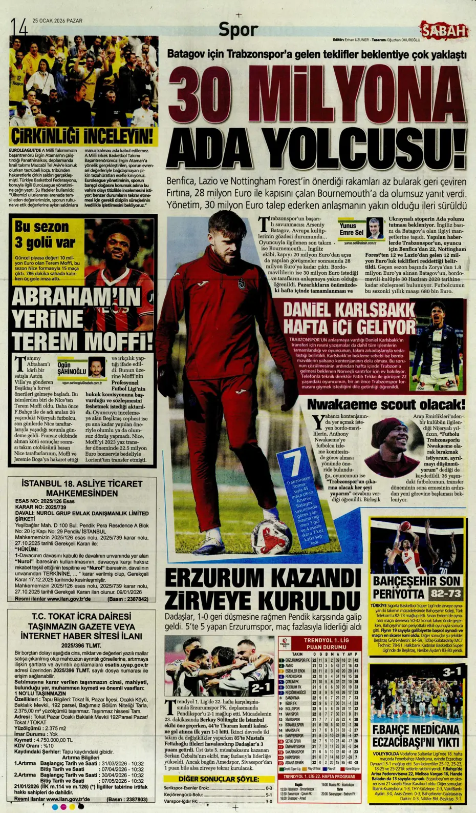 "Asprilla sonrası Galatasaray'ın 3. transferi de belli oldu" | Sporun manşetleri - 21