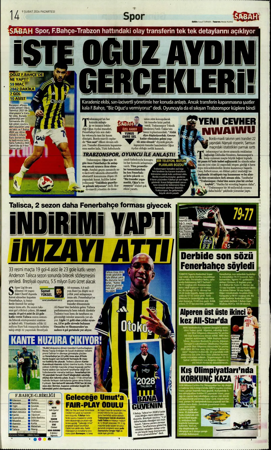 "Galatasaray'da yeni sezonun ilk transferi şimdiden belli" | Sporun manşetleri - 15