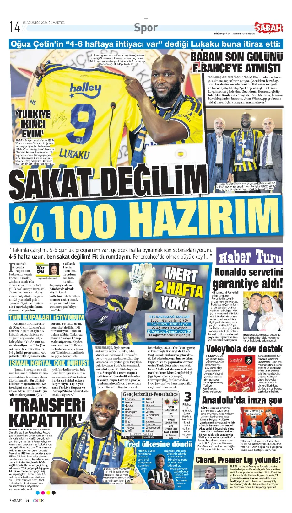 "Darwin Nunez geliyor" | Sporun manşetleri - 26 "Darwin Nunez geliyor" | Sporun manşetleri - 26