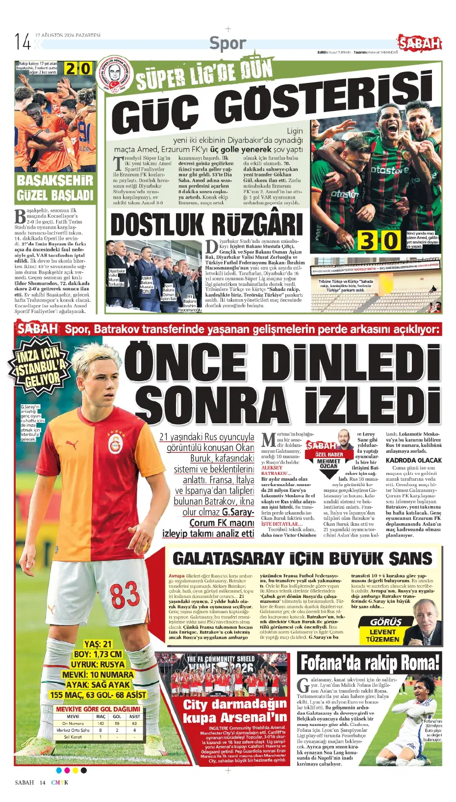 Fenerbahçe'de 2. kaptan Hakan Çalhanoğlu | Sporun manşetleri - 25 Fenerbahçe'de 2. kaptan Hakan Çalhanoğlu | Sporun manşetleri - 25