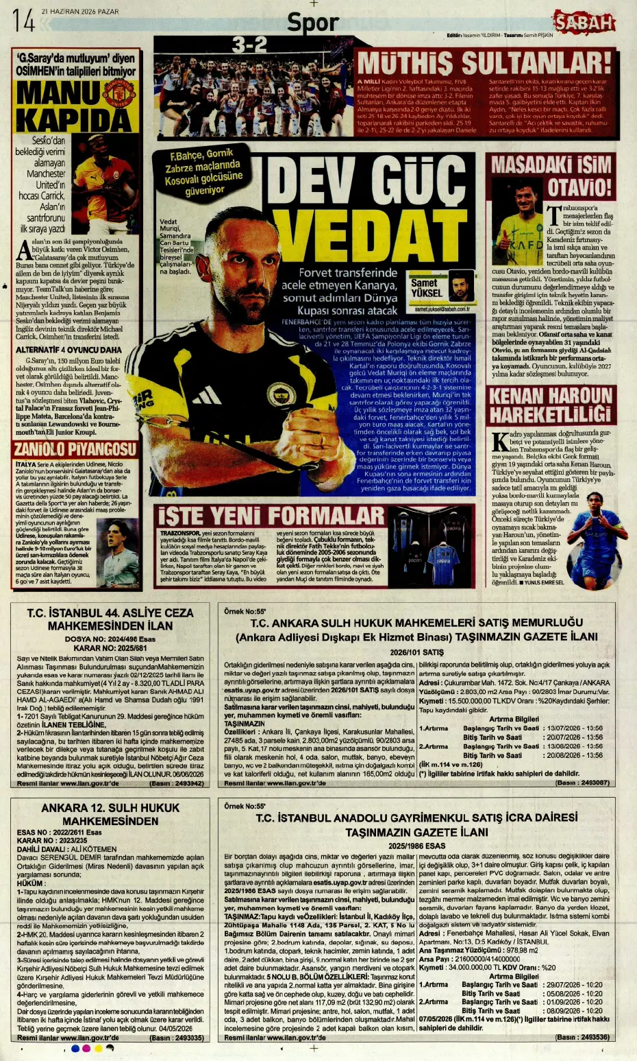 İsmail Kartal sonrası Cengiz Ünder kararı | Sporun manşetleri - 3