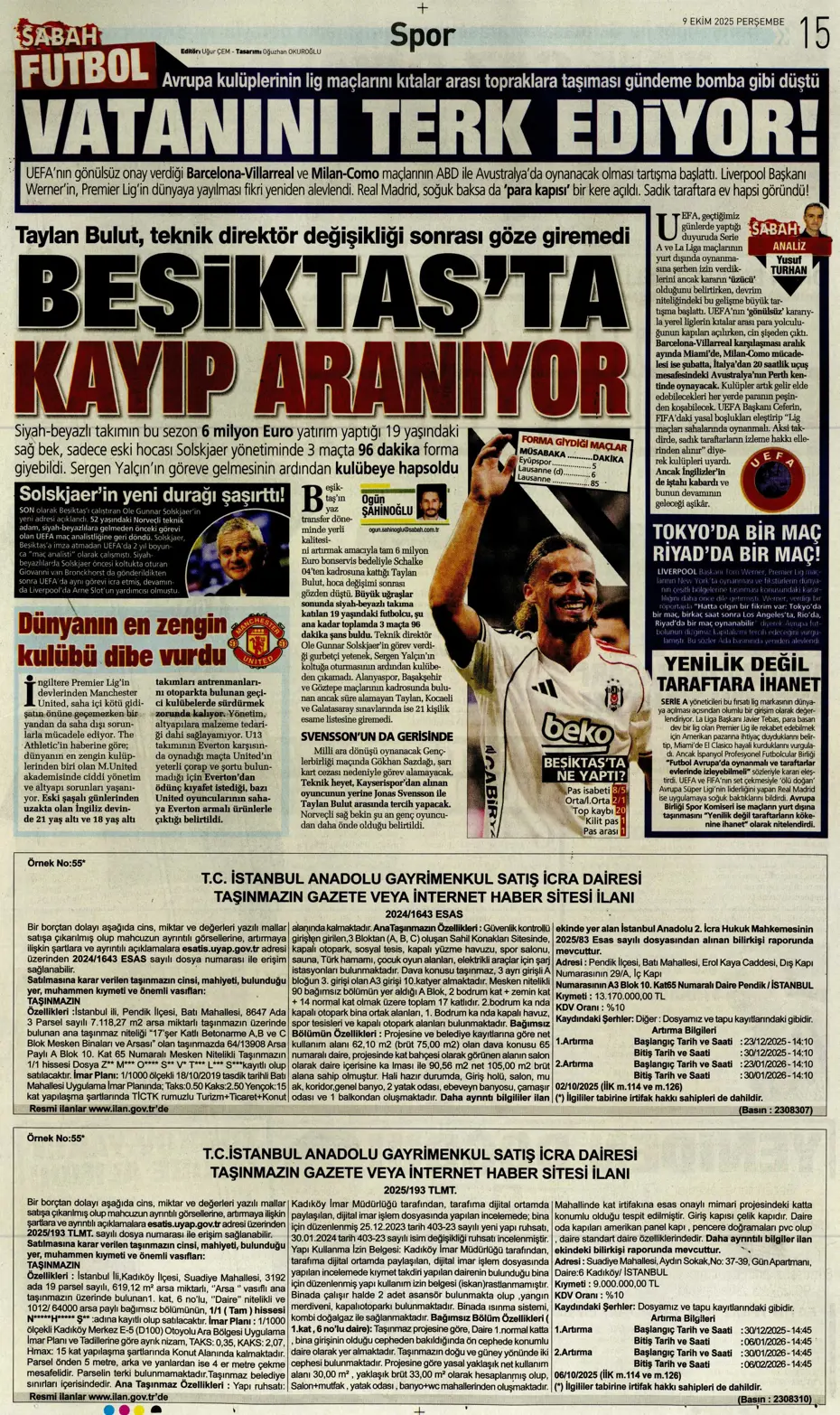 "Fenerbahçe, Tedesco'yla ilgili kararını verdi" | Sporun manşetleri - 11