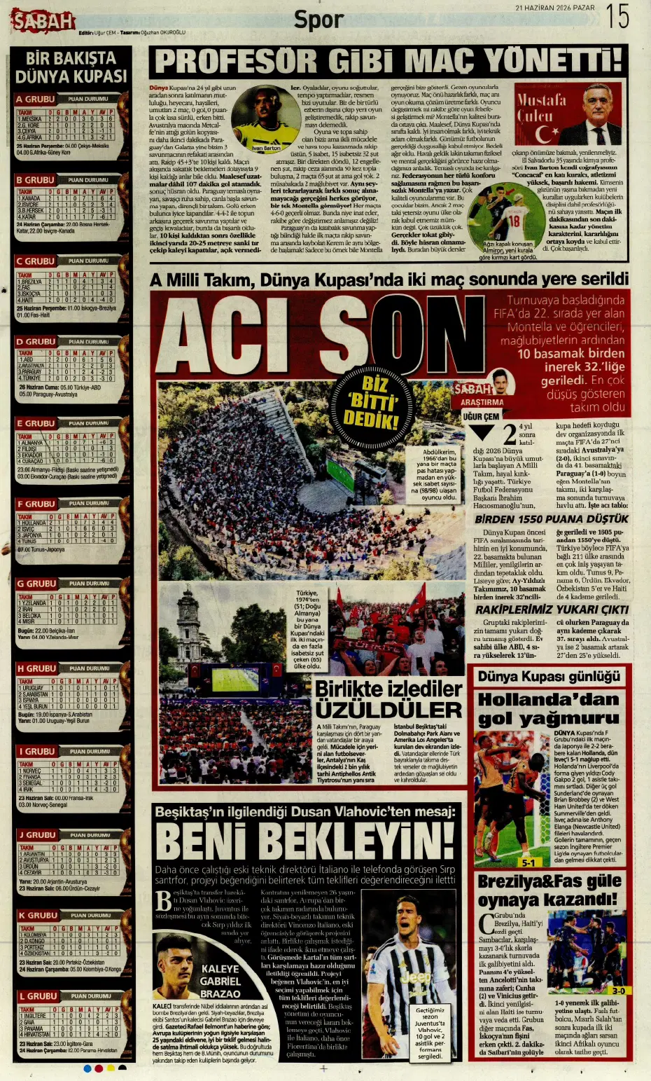 İsmail Kartal sonrası Cengiz Ünder kararı | Sporun manşetleri - 7