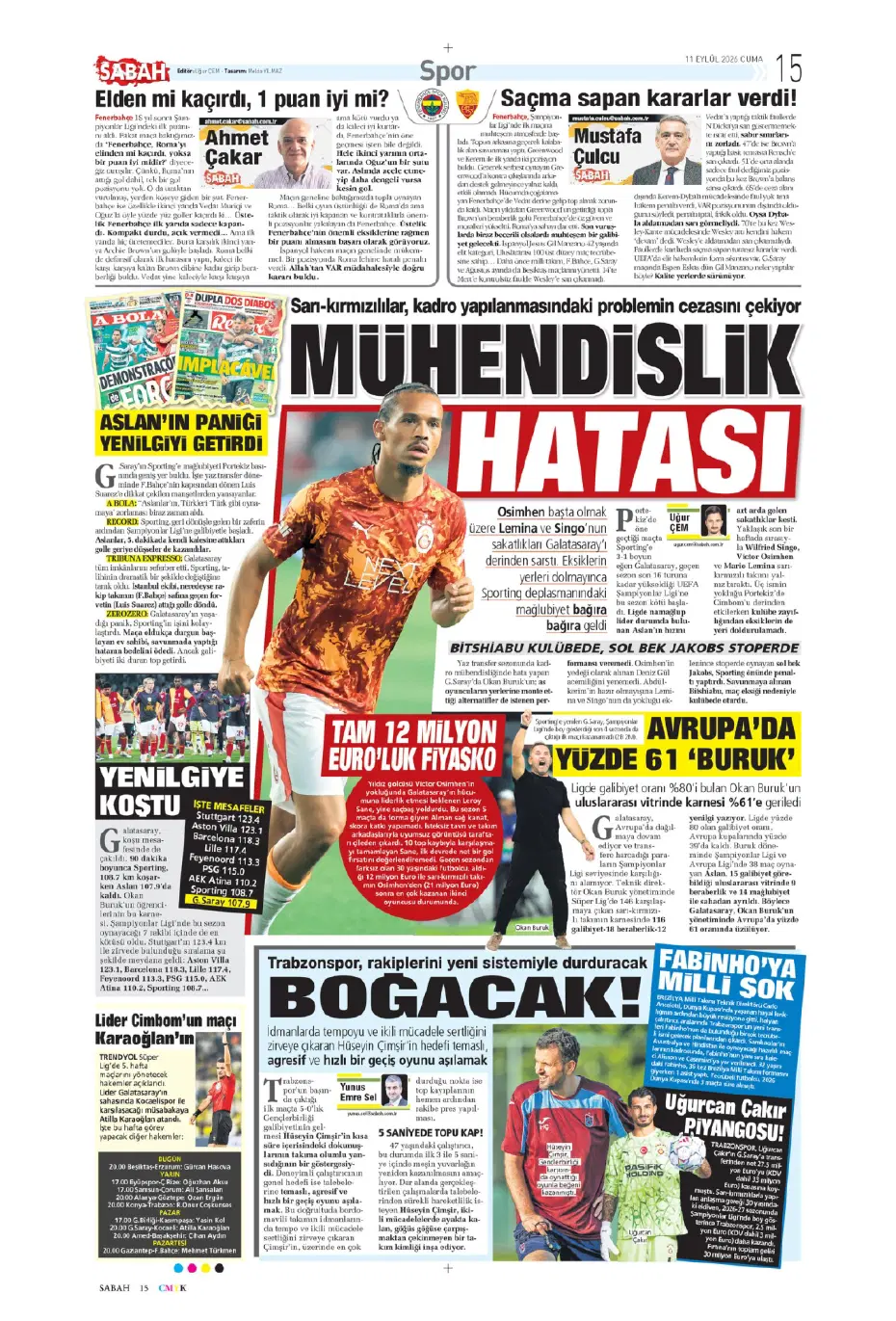 "İsmail Kartal gitti, geldi" | Sporun manşetleri - 24