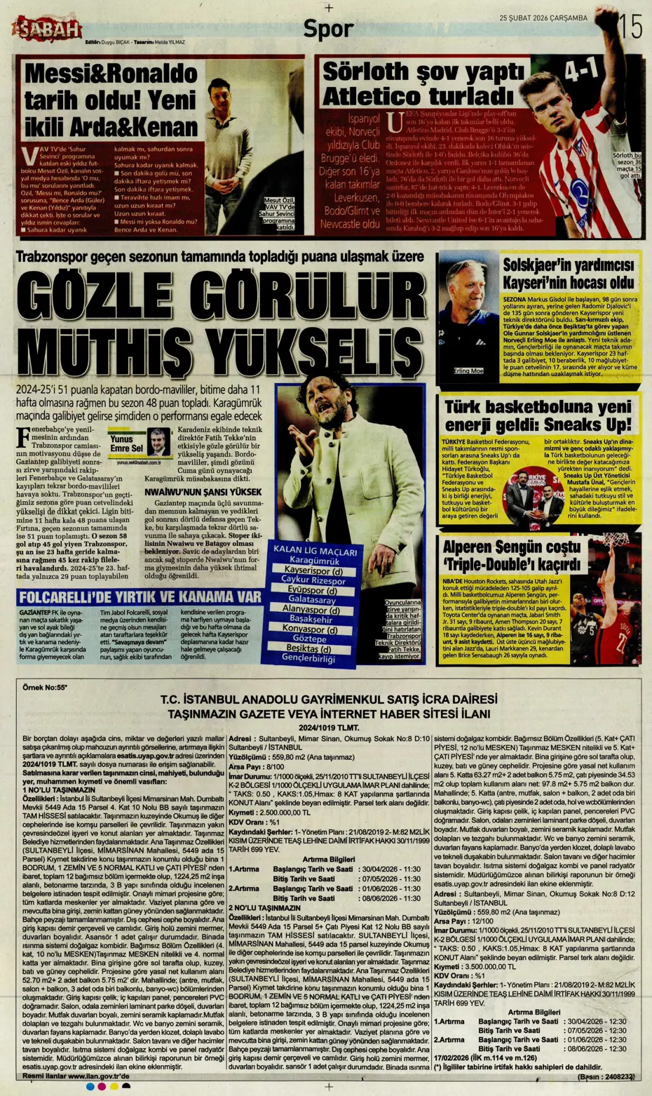 "Fenerbahçe'de Vedat Muriqi sürprizi yaşanıyor" | Sporun manşetleri - 3