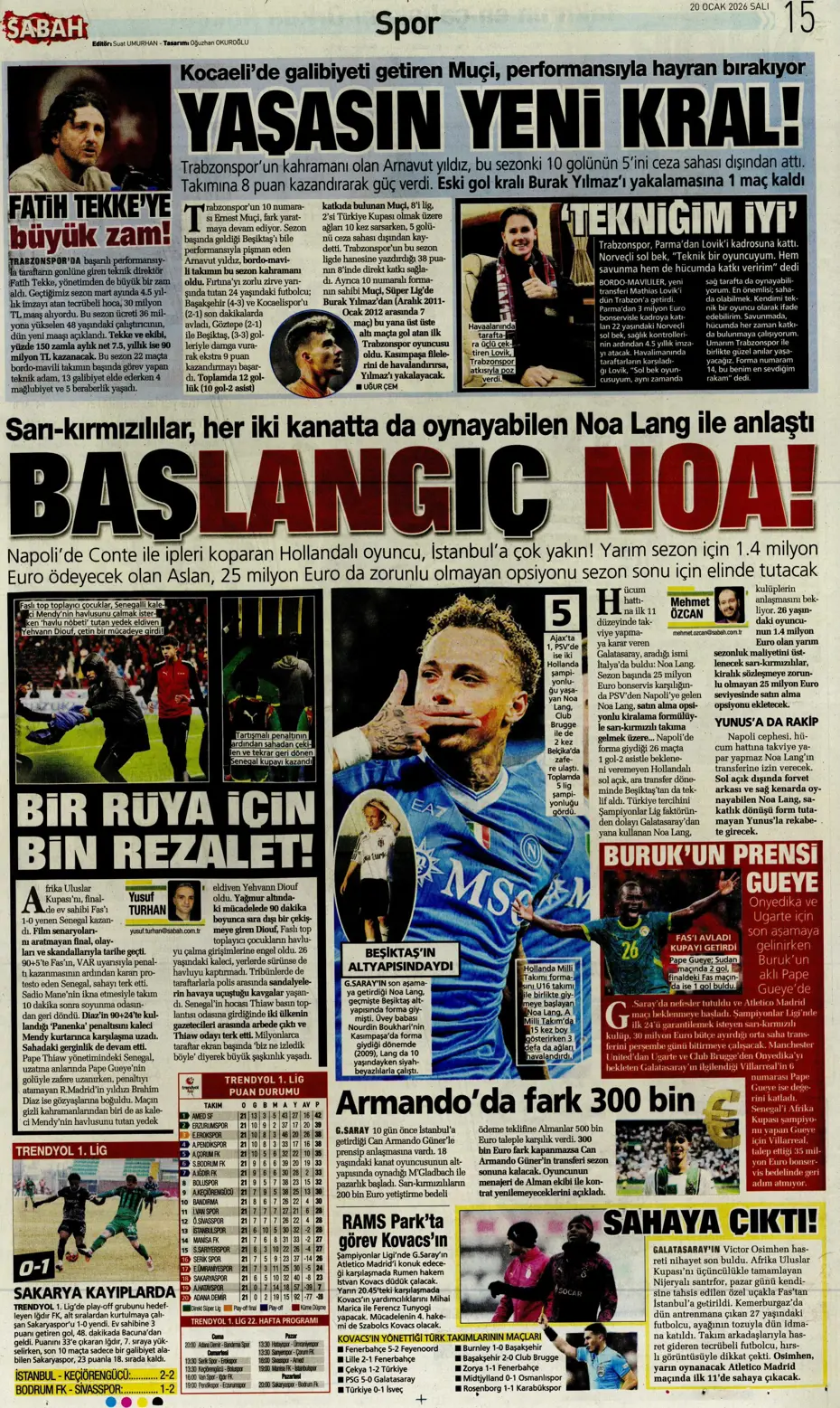 "Fenerbahçe'de 10 milyon euroya 2 senelik imza" | Sporun manşetleri  - 19