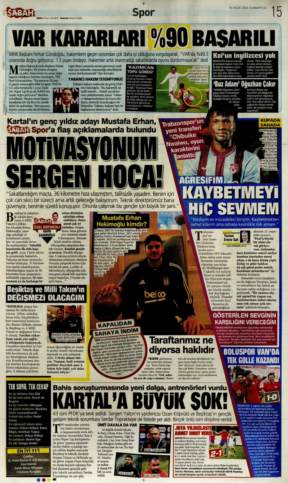 "Ve Lookman'la anlaşma tamam: İşte "Evet" dediği rakam" | Sporun manşetleri - 16