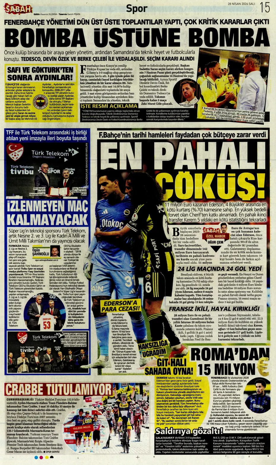 Osimhen'i Galatasaray'dan almaya geldiler! Dursun Özbek'le görüşme | Sporun manşetleri - 13 Osimhen'i Galatasaray'dan almaya geldiler! Dursun Özbek'le görüşme | Sporun manşetleri - 13