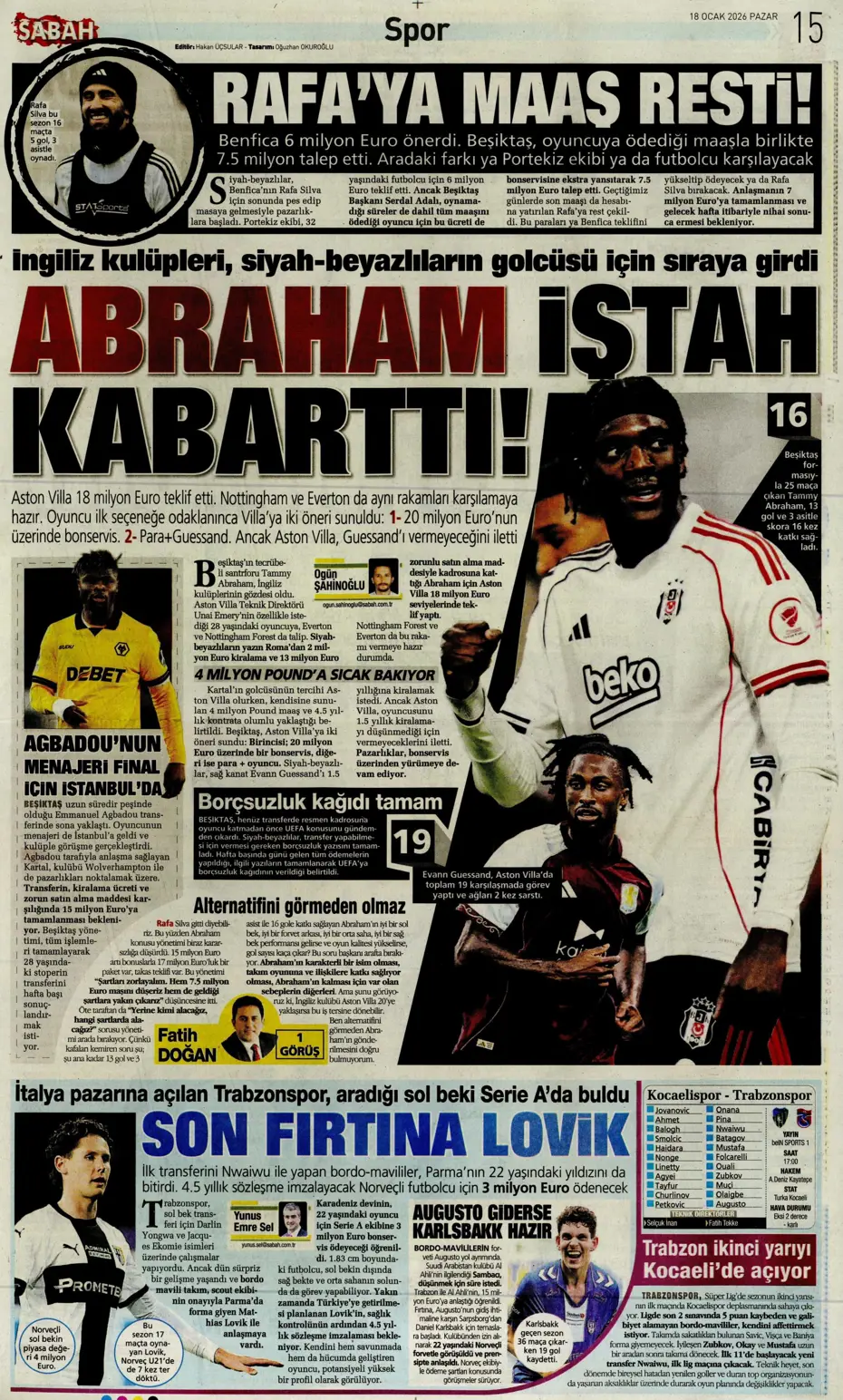 "Galatasaray'dan Gaziantep maçı sonrası transfer: Gemileri yaktı" | Sporun manşetleri - 34