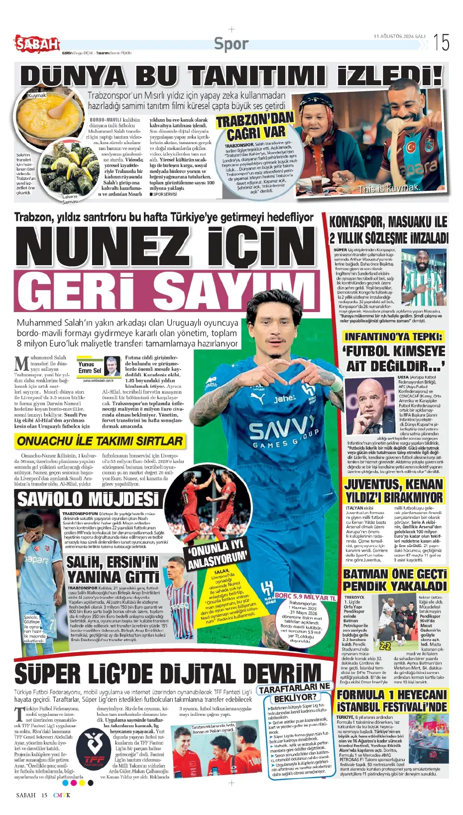 Ederson takasıyla yıldız sol kanat Fenerbahçe'ye geliyor | Sporun manşetleri - 17