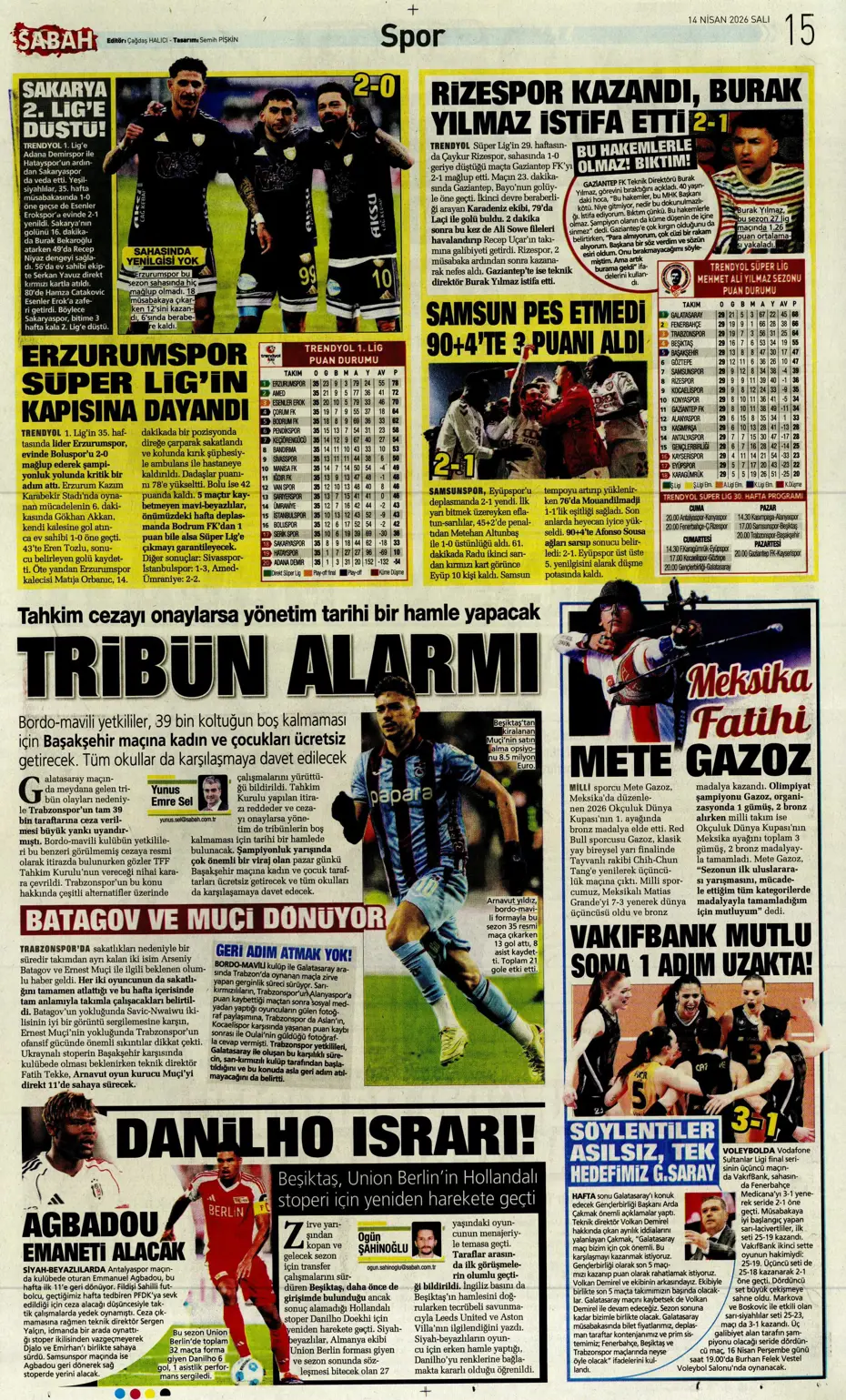 Tedesco takımdan ayrılmasına izin verdi, Fenerbahçe'ye veda ediyor | Sporun manşetleri - 4