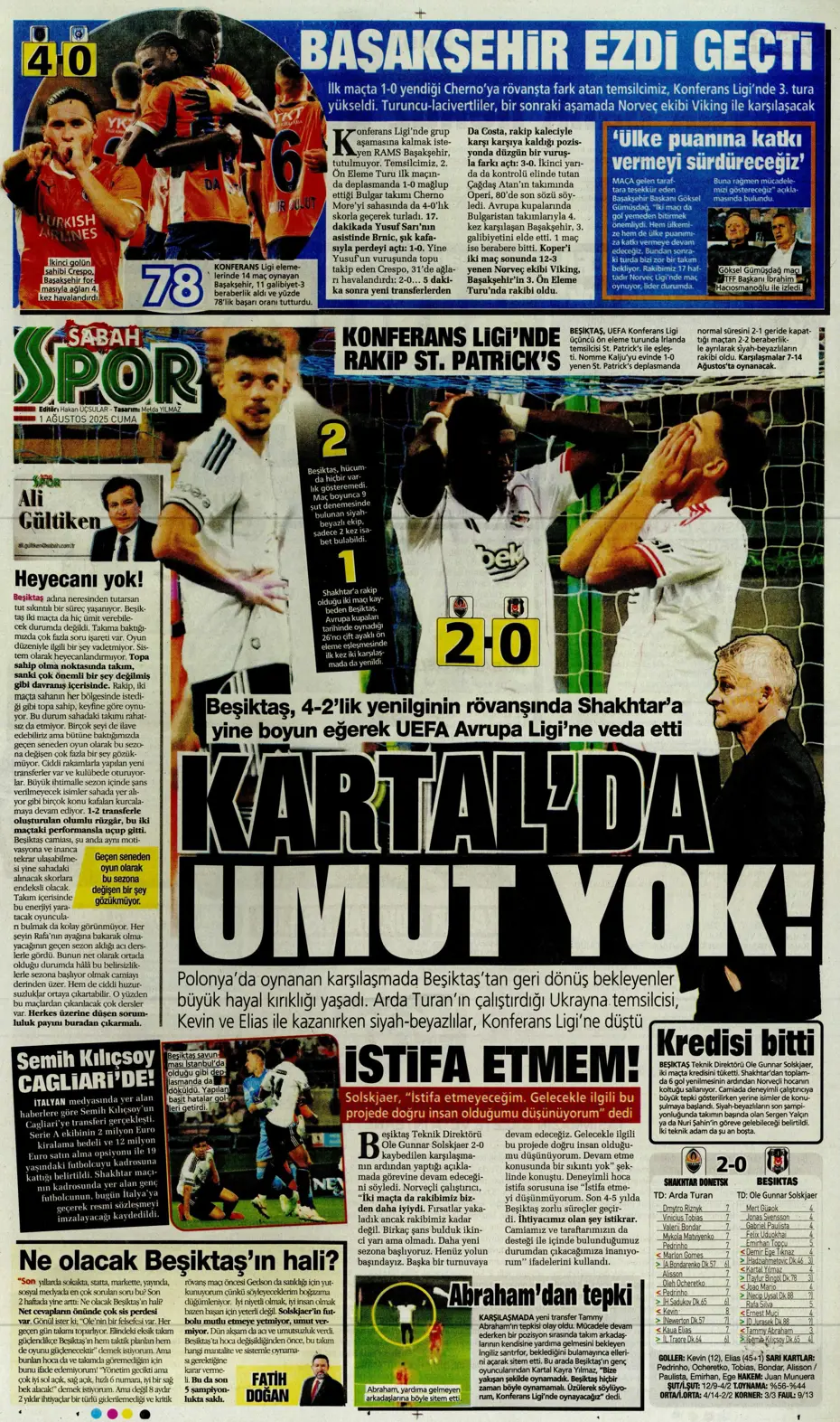 "Ederson için geri sayım" | Sporun manşetleri - 9