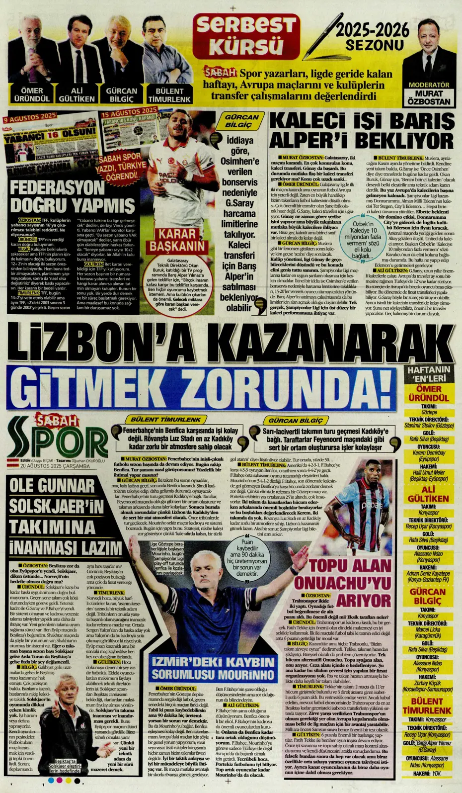 "Fenerbahçe'den Nene sonrası bir transfer daha" | Sporun manşetleri - 11