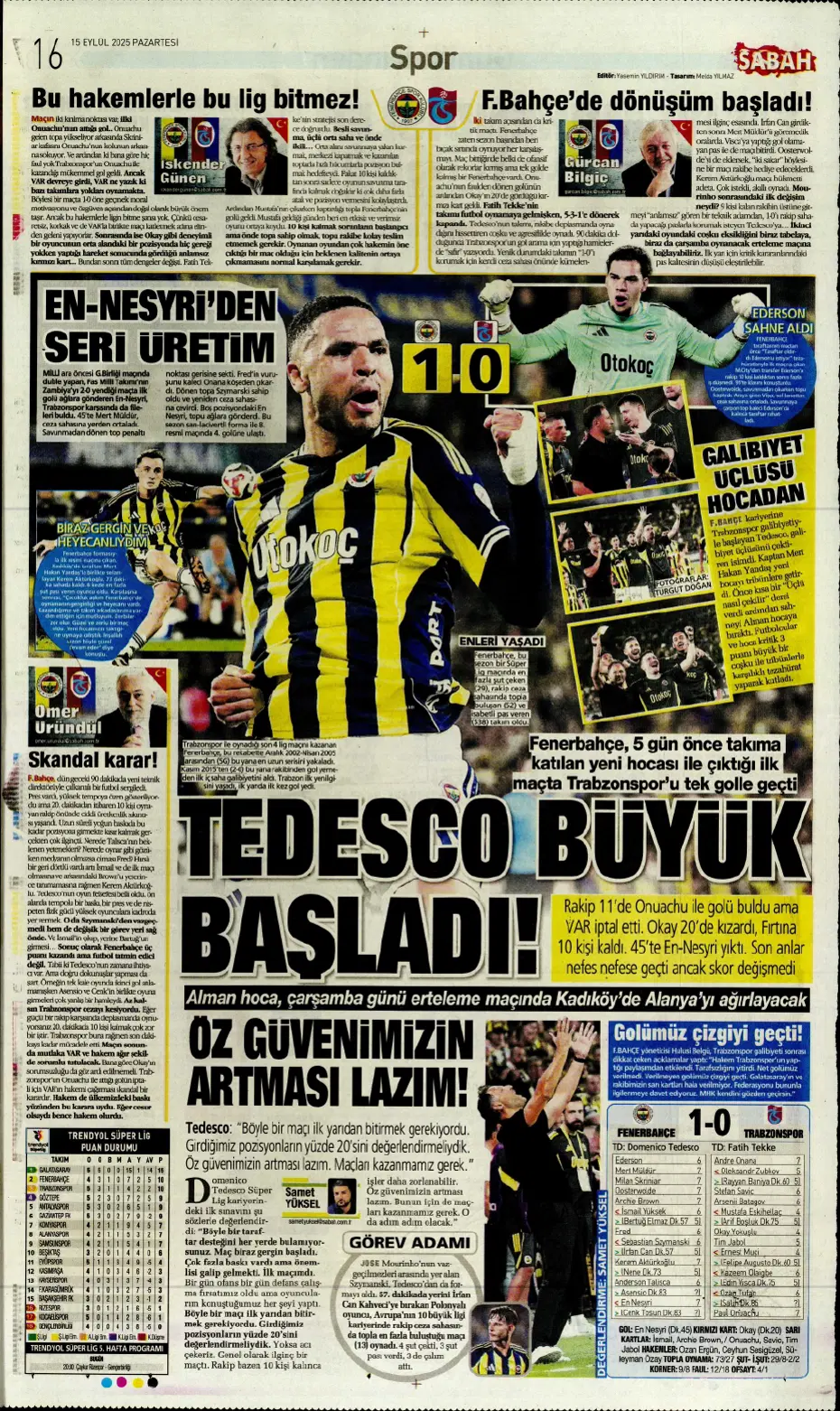 "Galatasaray'da Leroy Sane sıkıntısı" | Sporun manşetleri - 11