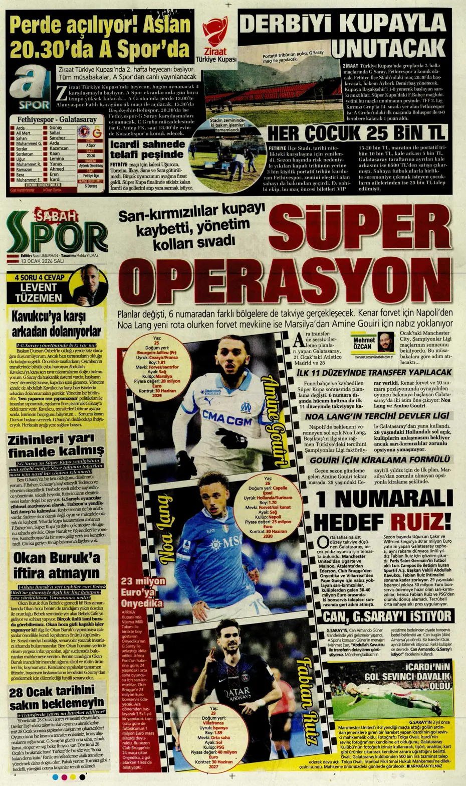 "Elveda! Fenerbahçe'de 20 milyon euroluk ayrılık" | Sporun manşetleri - 6