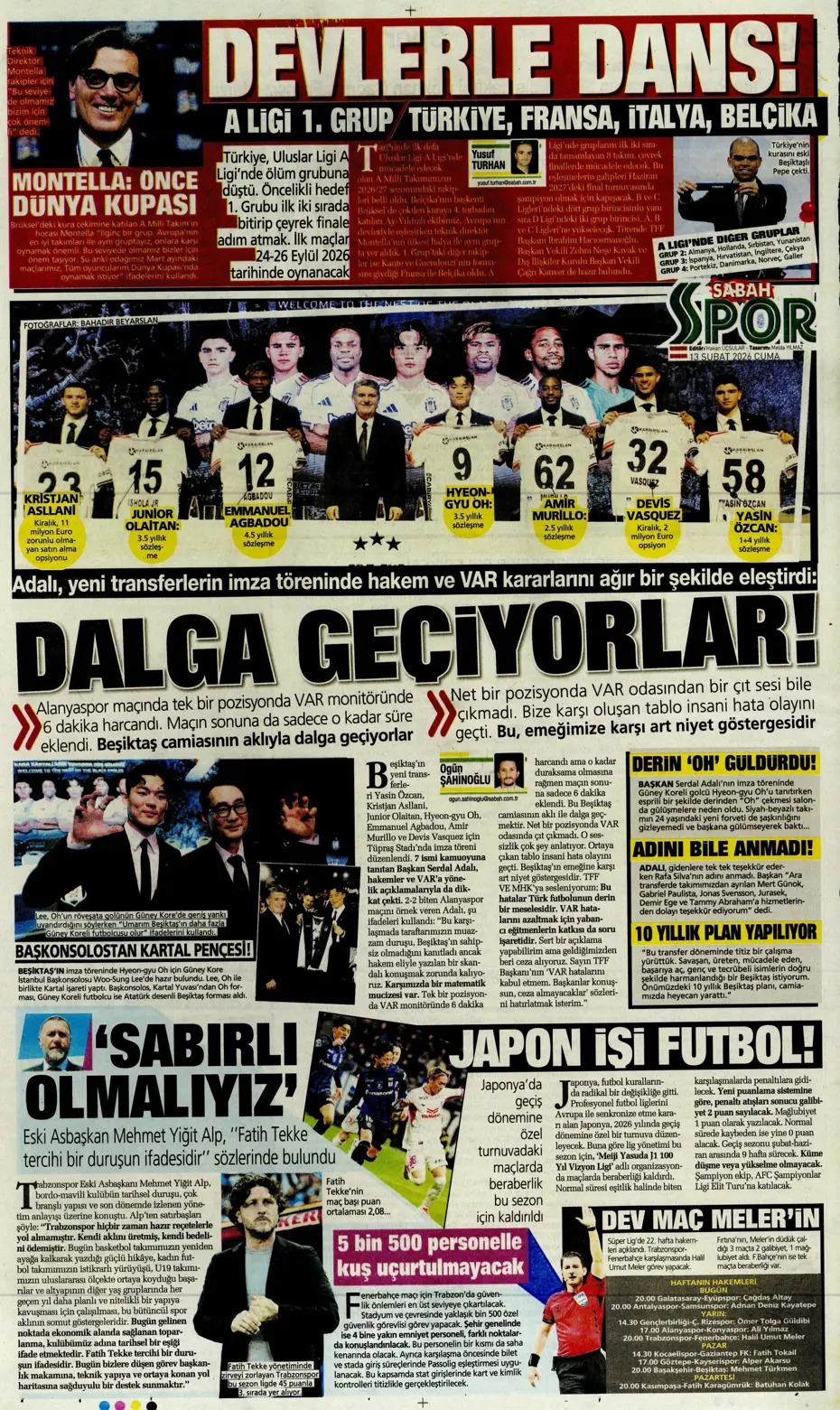 "Tedesco teklifi kabul etmeye yakın" | Sporun manşetleri - 17