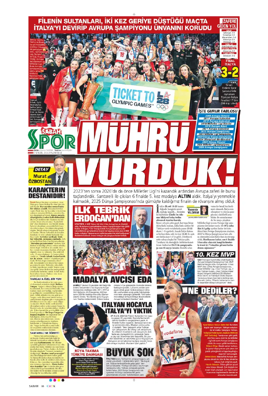 "İsmail Kartal'ın kader virajı" | Sporun manşetleri - 19