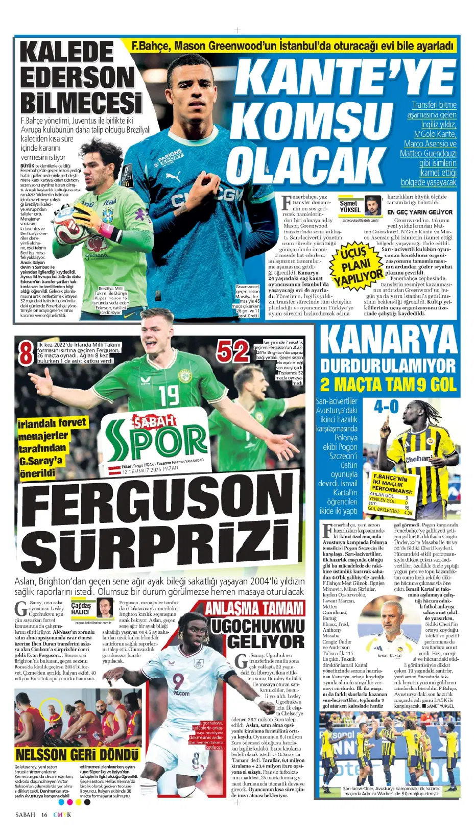 Galatasaray'a 50 milyon euroluk yıldız! İlk görüşme gerçekleşti | Sporun manşetleri - 22