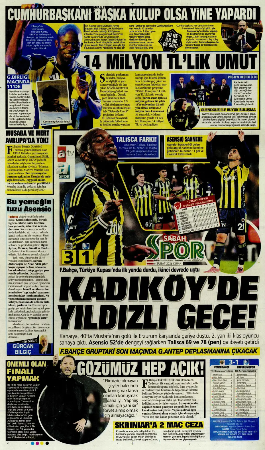 "Transferin son günü Aral Şimşir bombası" | Sporun manşetleri - 25 "Transferin son günü Aral Şimşir bombası" | Sporun manşetleri - 25