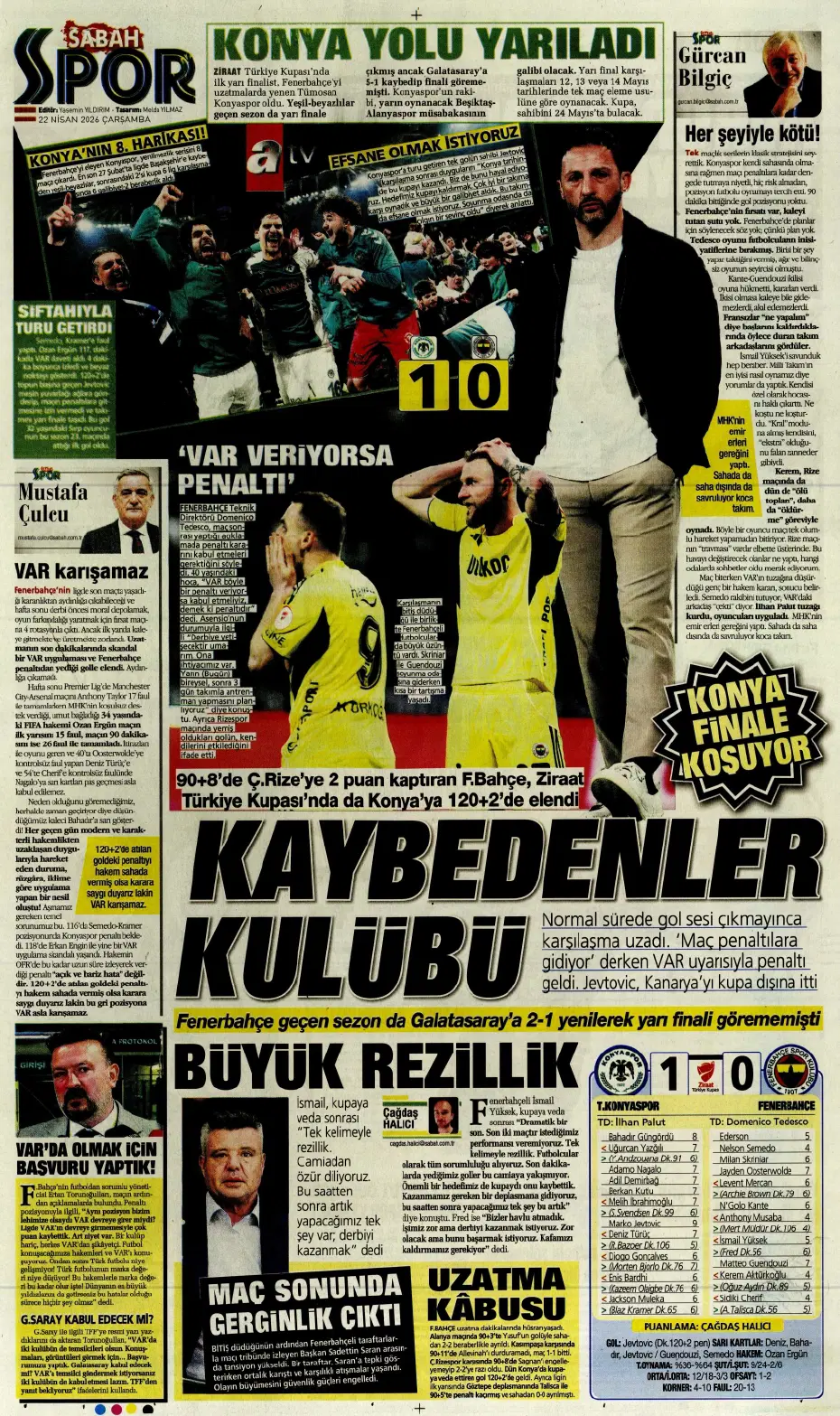 Kupa maçı sonrası Semedo'ya büyük tepki | Sporun manşetleri - 10
