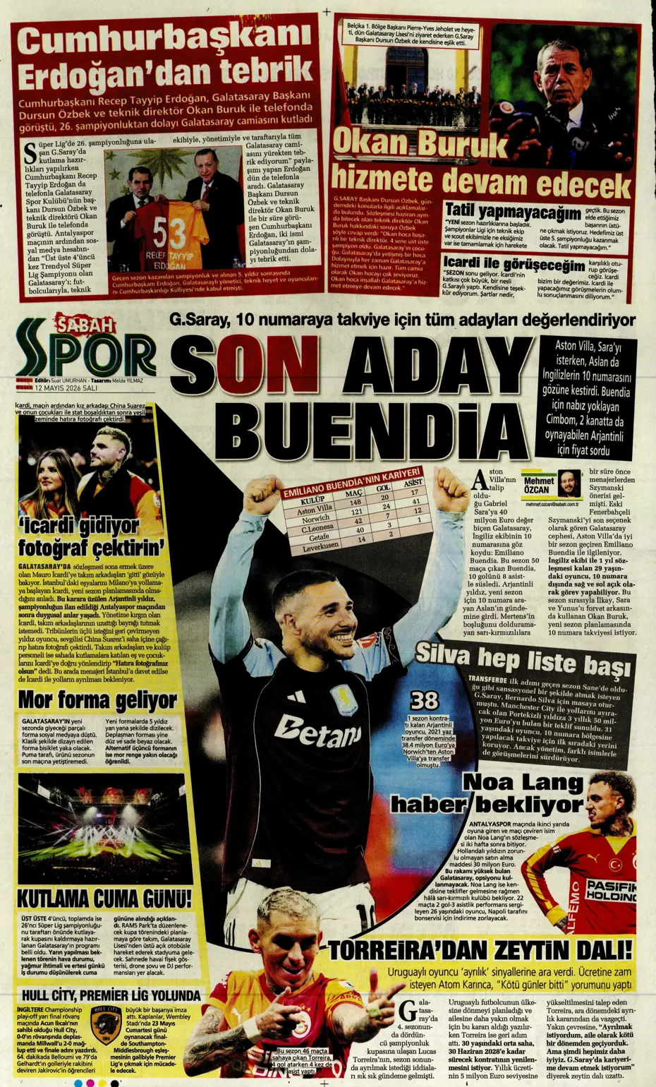 BOMBA! Okan Buruk'tan Jhon Duran kararı | Sporun manşetleri - 21