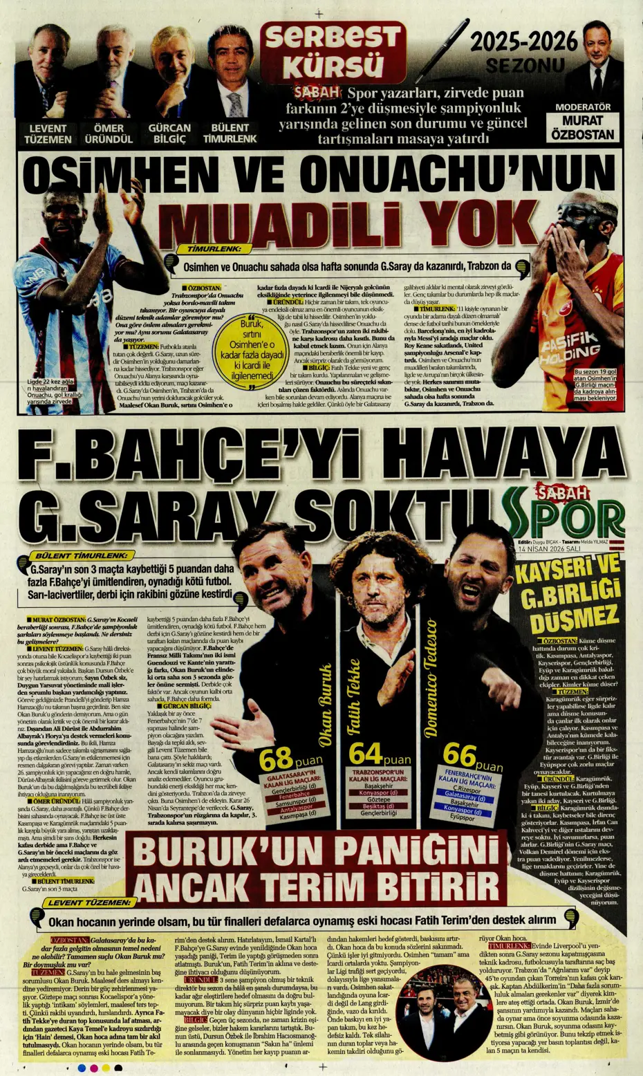 Tedesco takımdan ayrılmasına izin verdi, Fenerbahçe'ye veda ediyor | Sporun manşetleri - 21