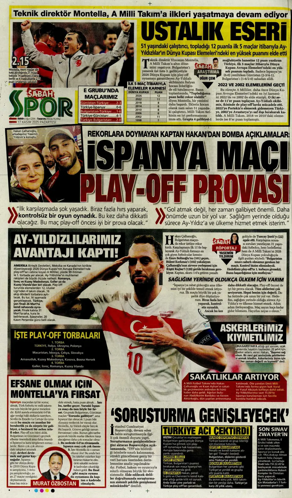 "Tedesco ilk bileti kesti: "Kendine takım bul" | Sporun manşetleri - 10 "Tedesco ilk bileti kesti: "Kendine takım bul" | Sporun manşetleri - 10