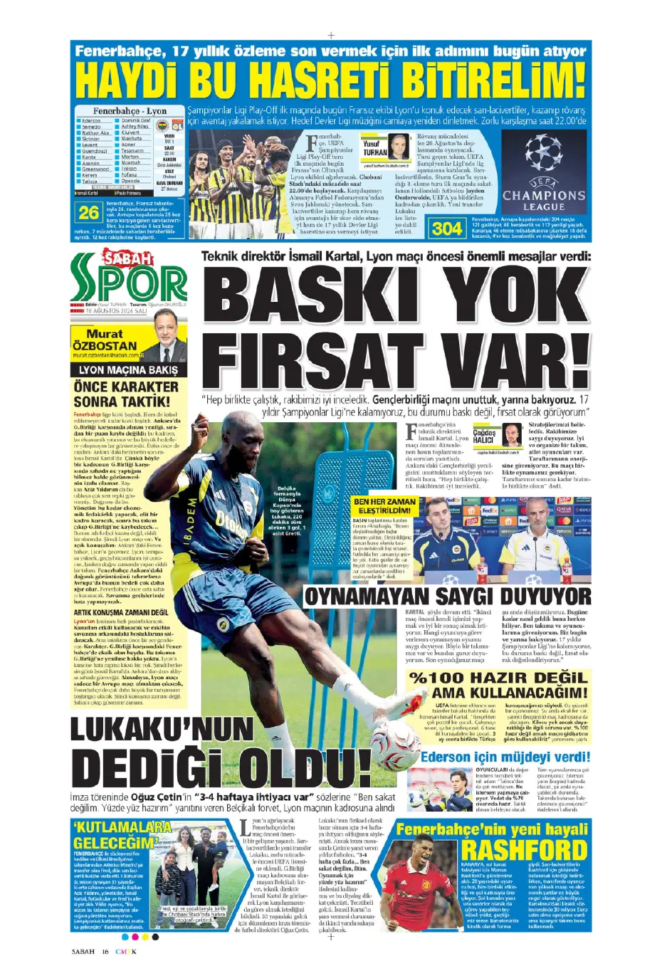 Cerny'nin yerine 40 milyonluk dünya starı Beşiktaş'a | Sporun manşetleri - 19