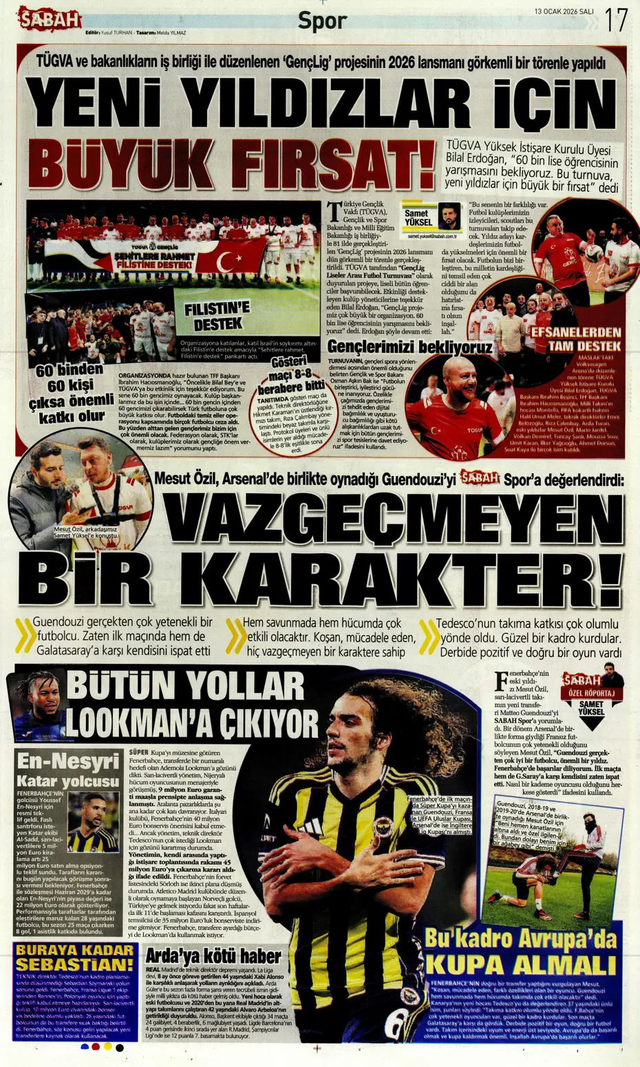 "Elveda! Fenerbahçe'de 20 milyon euroluk ayrılık" | Sporun manşetleri - 12