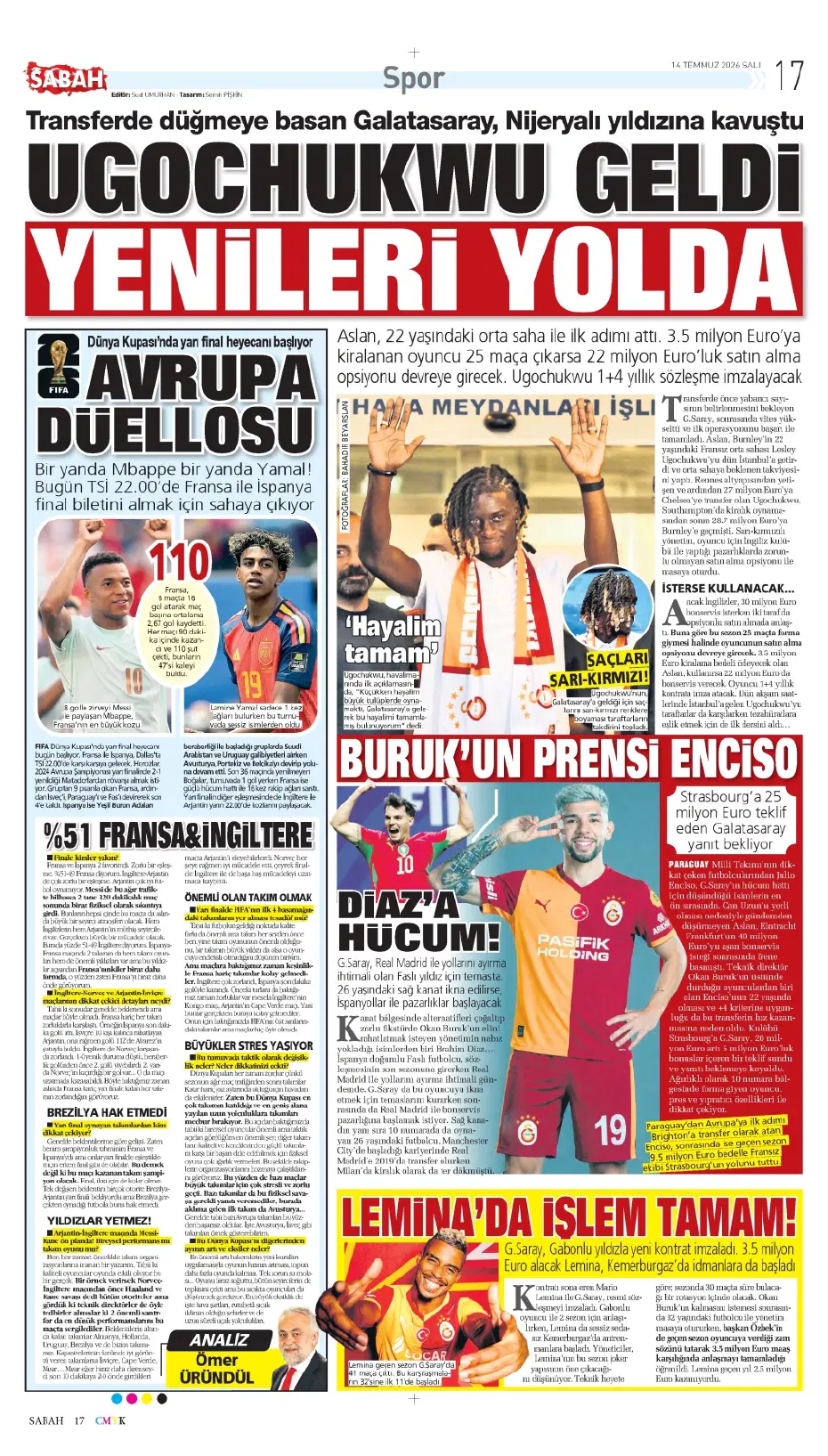 Galatasaray'ın sıradaki bombası Phil Foden | Sporun manşetleri - 16