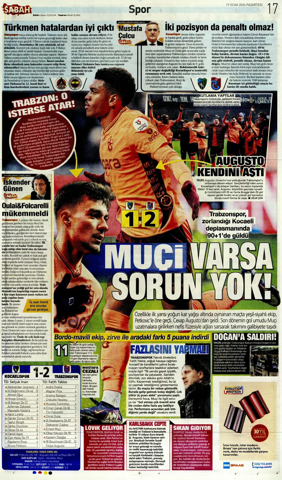 "Sonunda Maestro bombası patlıyor" | Sporun manşetleri - 4