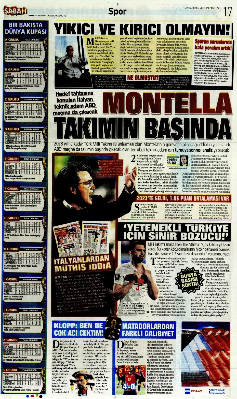 İsmail Kartal'dan Sidiki Cherif'le ilgili karar çıktı | Sporun manşetleri - 3 İsmail Kartal'dan Sidiki Cherif'le ilgili karar çıktı | Sporun manşetleri - 3