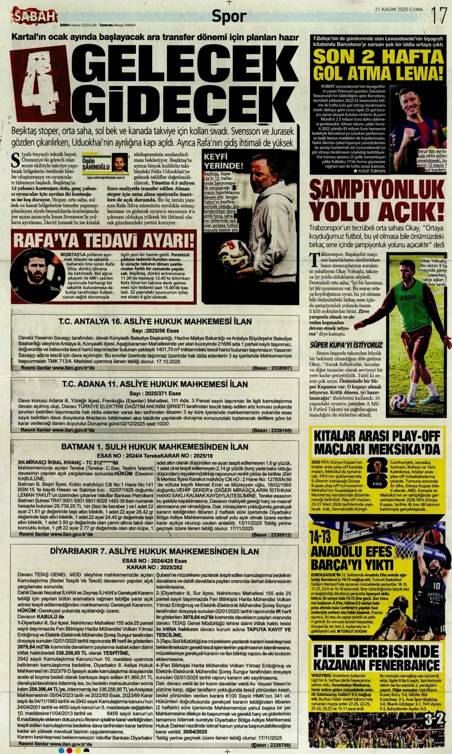 "Galatasaray'dan Rodrygo bombası" | Sporun manşetleri - 8